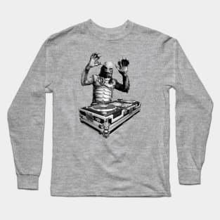 Creature from the black lagoon Gill-man DJ Long Sleeve T-Shirt